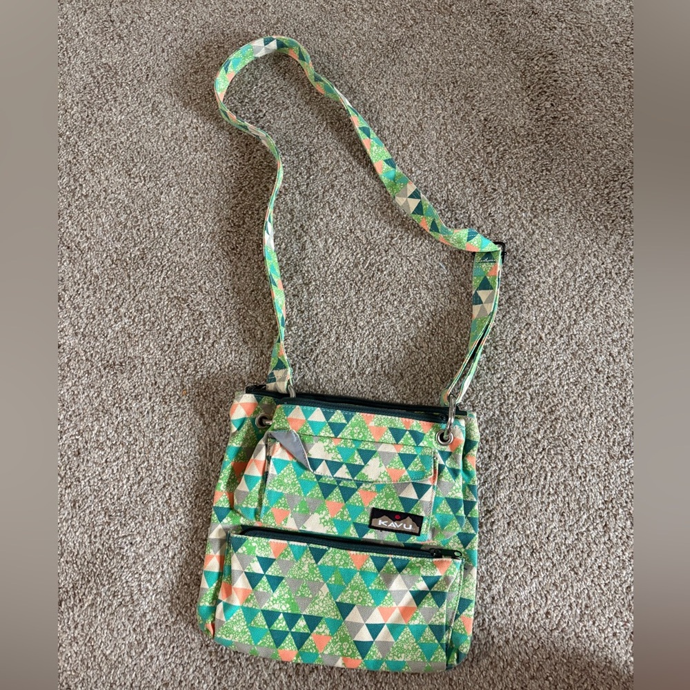 KAVU Green Patterned Women's Bag